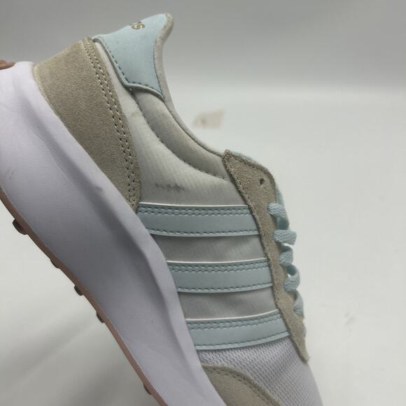 Adidas Run 70s Cloud White Almost Blue Off White GX1724 Women's Size 8 - Picture 9 of 12
